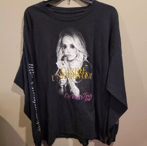 Carrie Underwood The Cry Pretty Tour Long Sleeve XXL shirt